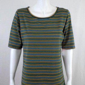 NWT LuLaRoe GIGI Multicolor Striped Short Sleeve Tee T-Shirt